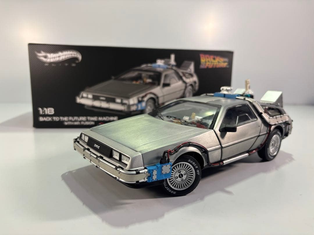 Hotwheels Elite Back to the Future デロリアン