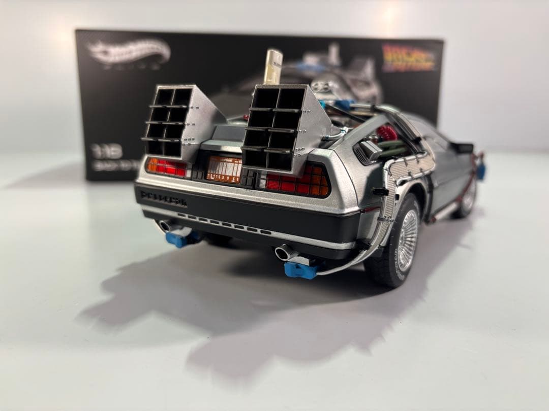 Hotwheels Elite Back to the Future デロリアン