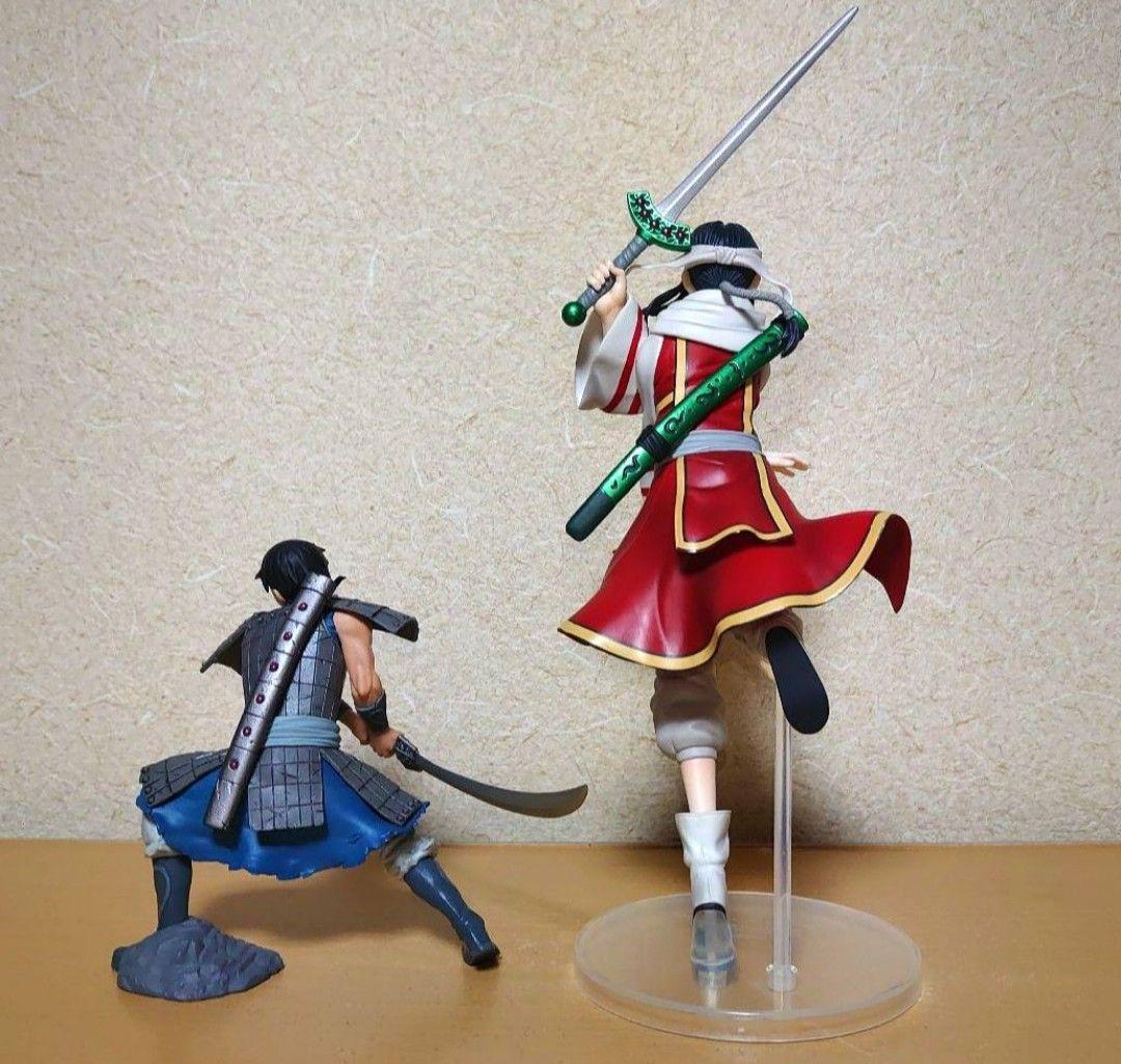 一番くじ キングダム 大将軍の見る景色 C賞 羌瘣 信 フィギュア