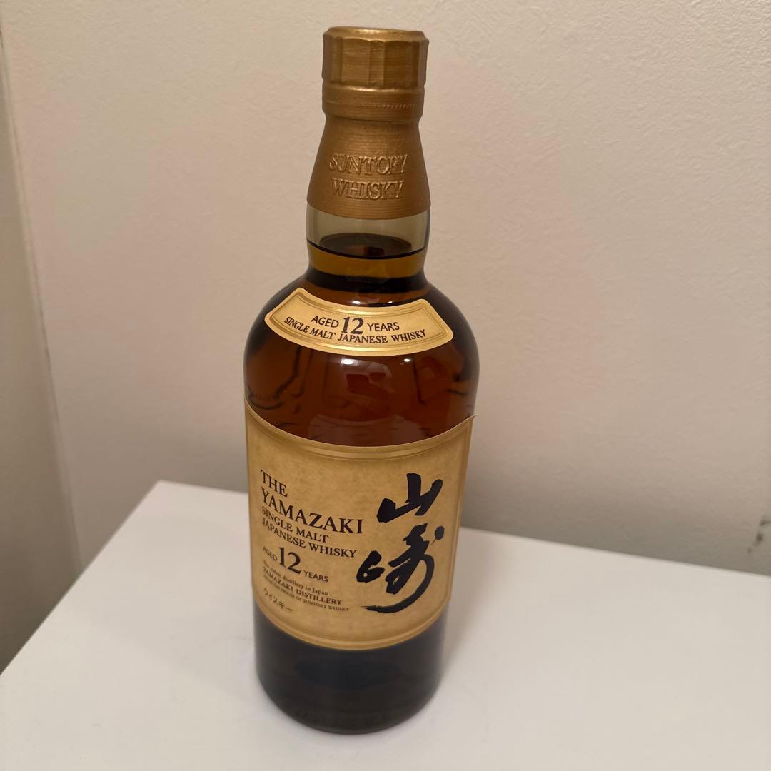 山崎 12年 シングルモルトウイスキー　新品未開封