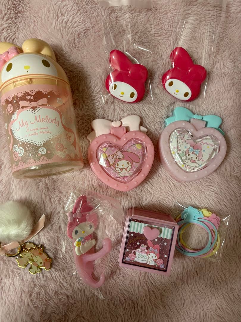 激レア マイメロ ミニチェスト ハートケース 綿棒ケース