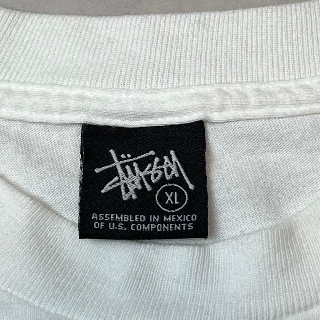 STUSSY × Josh Cheuse フォトT OASIS ホワイト　XL
