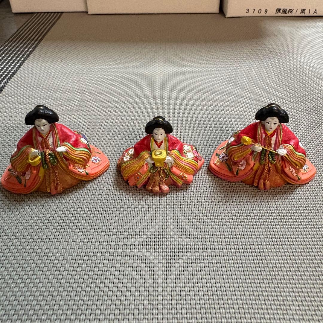 丹青堂　若菜雛　木製七段飾り　雛人形