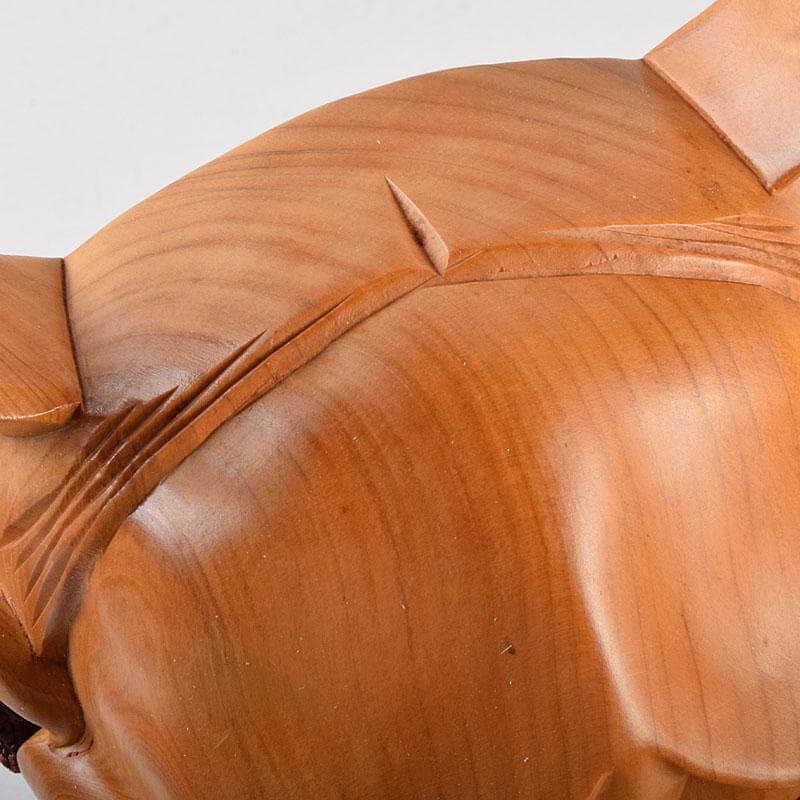 佐藤朱篭斎作　能面　木彫　般若　時代箱付　V　R9283