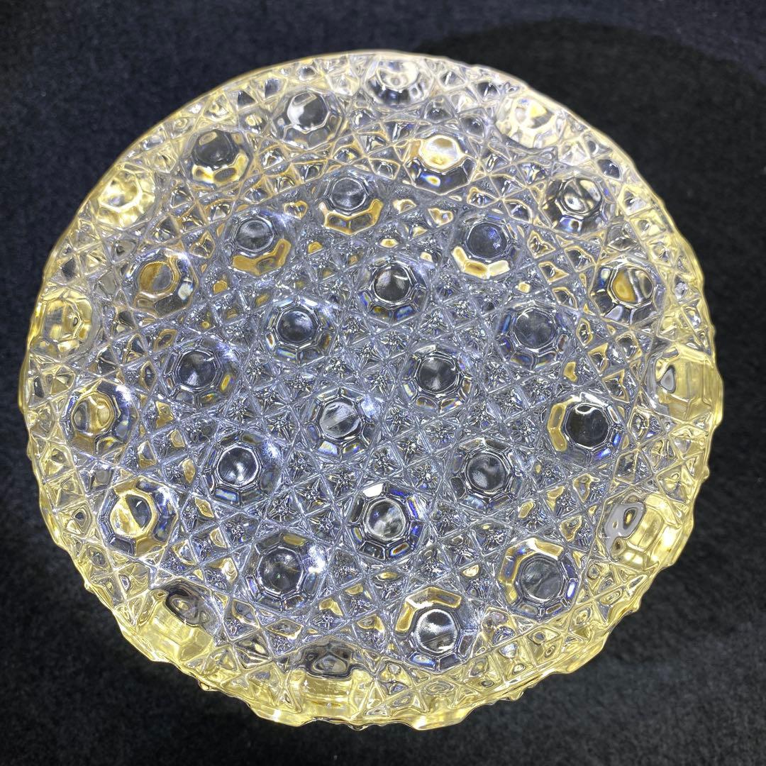 オールドバカラ　ダイヤモンドピエール　蓋物　タサコサ　東里7-1210☆1F