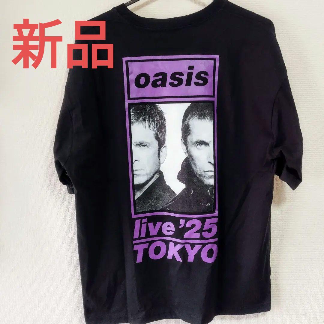 新品　oasis ライブ　Tシャツ Lサイズ ブラック　限定