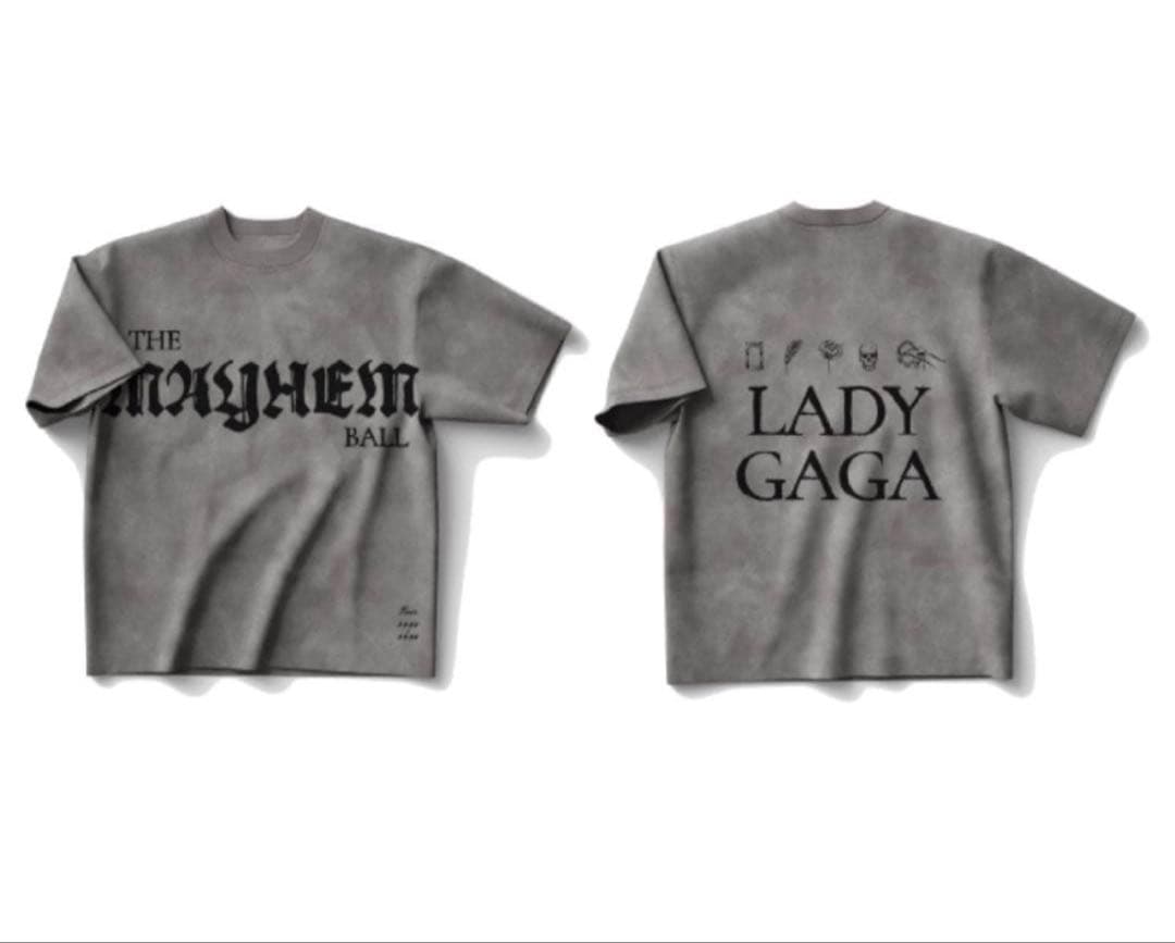 Lady GAGA MAYHEM BALL SS TEE Lサイズ