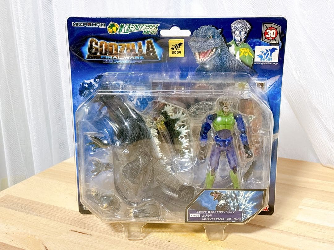 未開封　着ぐるミクロマンシリーズ KM-02 ゴジラファイナルウォーズ