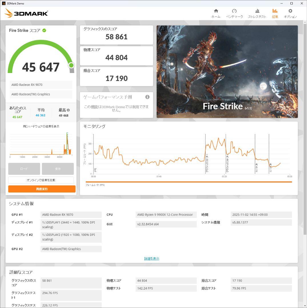 【りあ】Yeston Sakura RADEON RX 9070 16GB