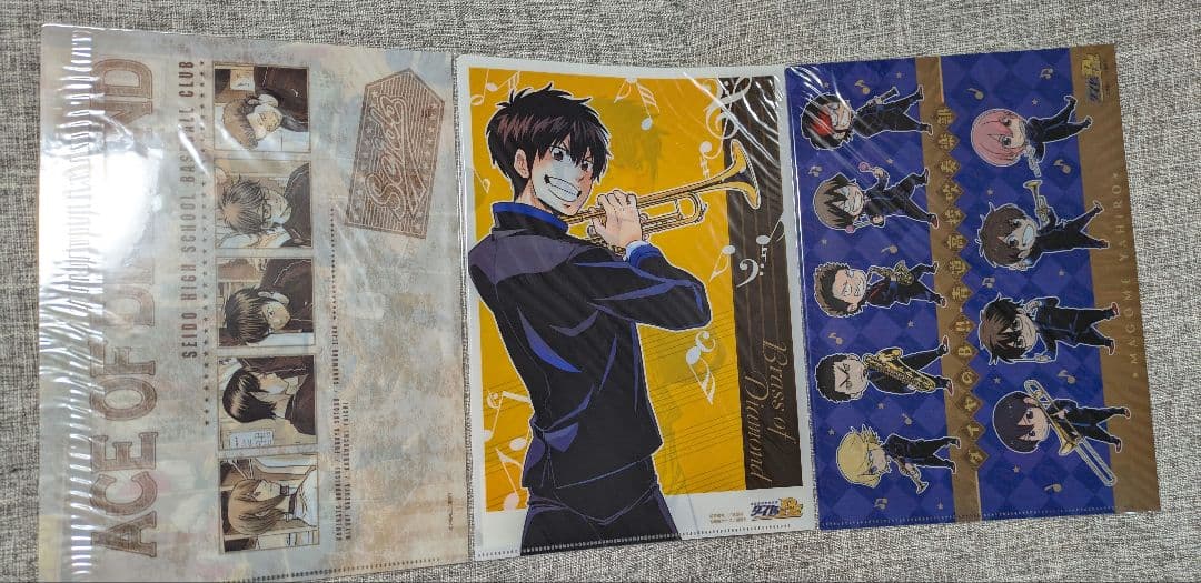 【未開封】ダイヤのA クリアファイル大量 原作柄 アニメ THE LIVE