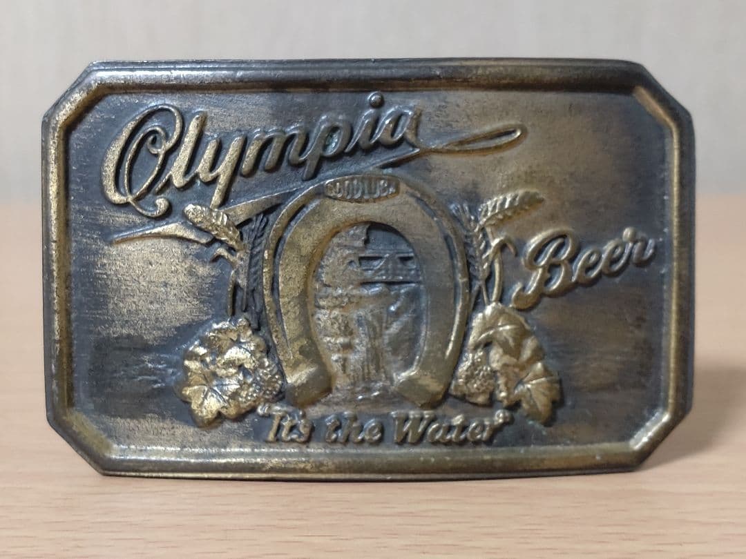 Olympia Beer ヴィンテージ ベルト バックル