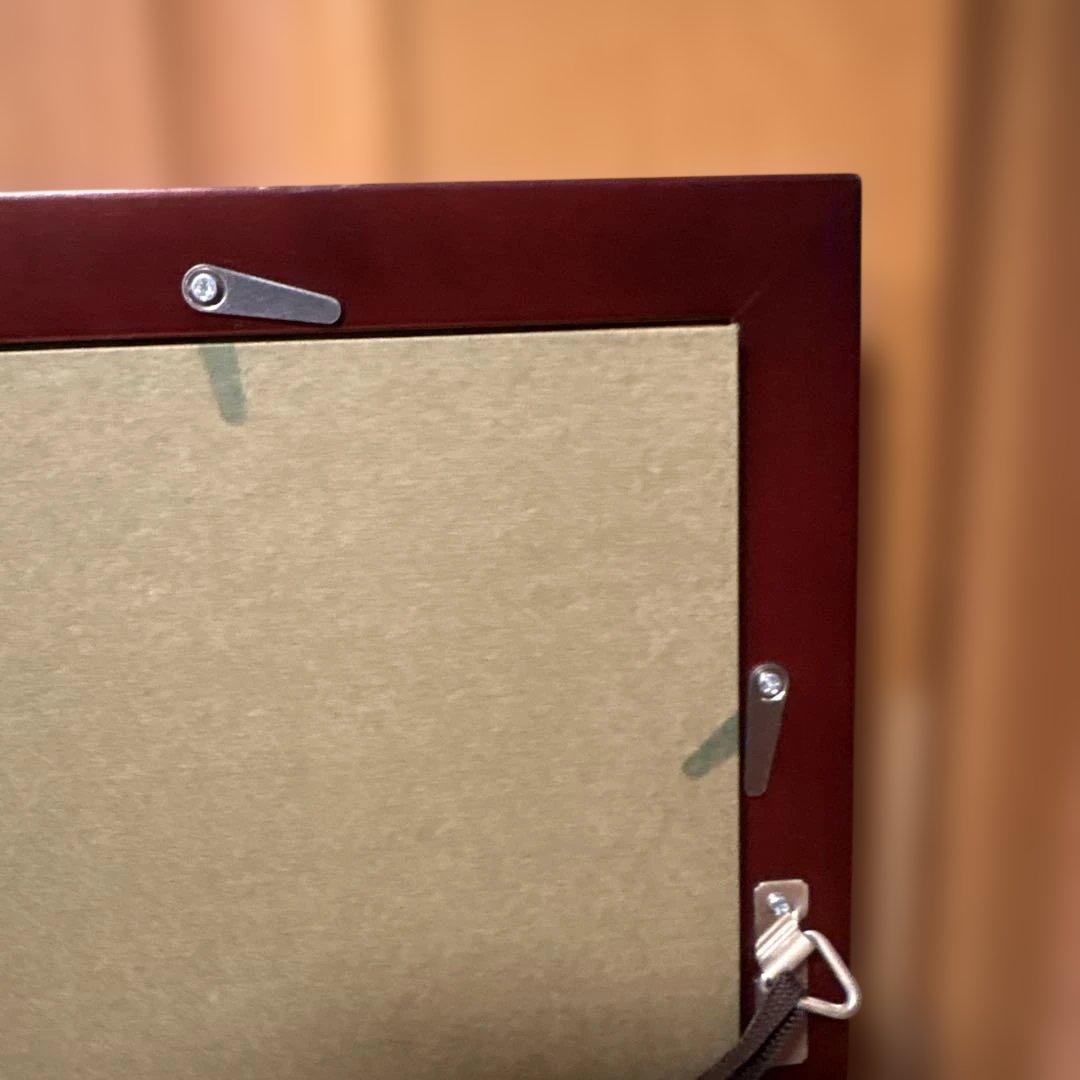 叙勲額縁(一体型)（叙勲・褒章額縁）と位記額縁のセット