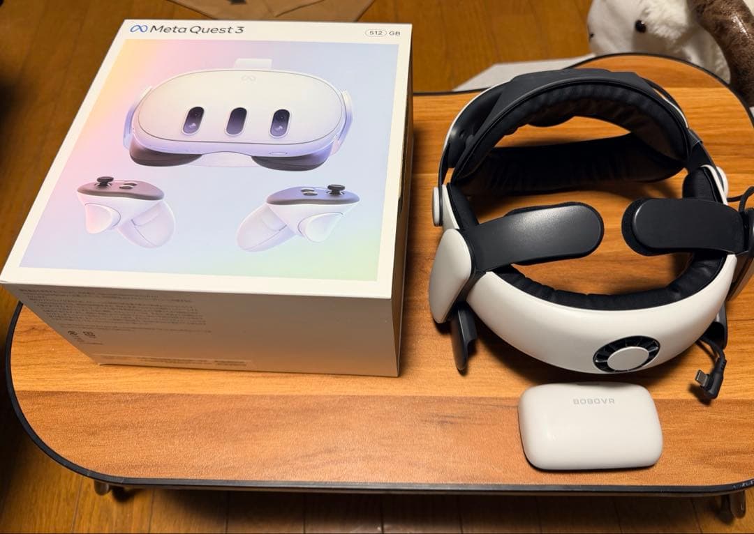  Quest3 512GB➕BOBOVRヘッドストラップ➕スタンド