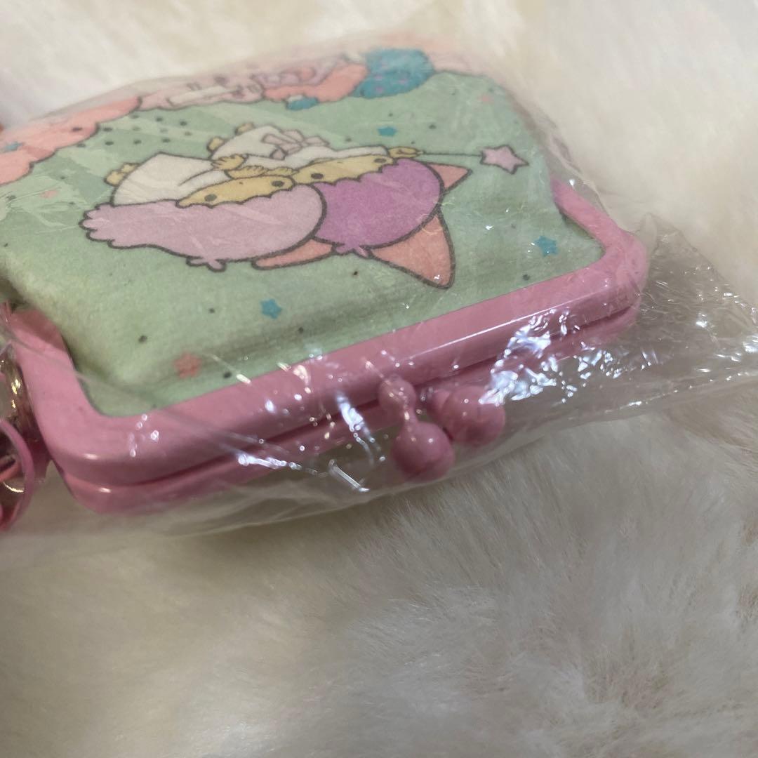 リトルツインスターズ ケース ミニ財布 1976 サンリオ 昭和 レトロ