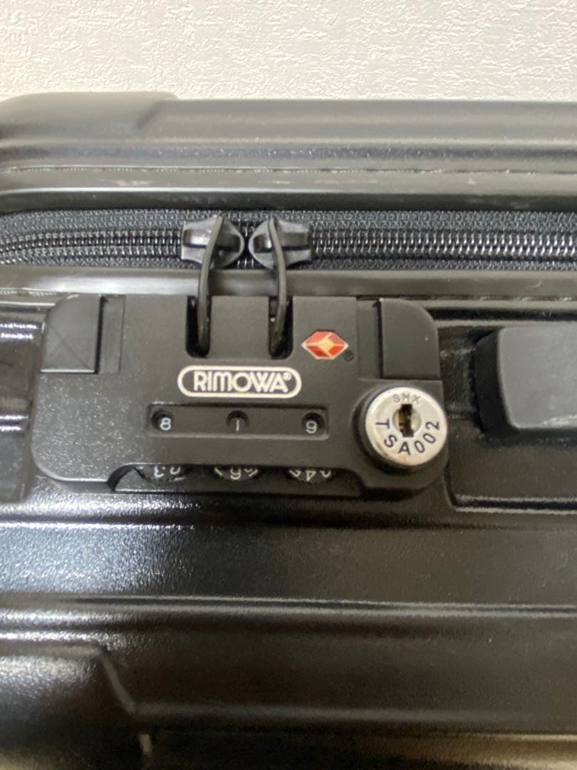 ◾️RIMOWA ◾️リモワ　キャリーケース/スーツケース　2輪　ブラック