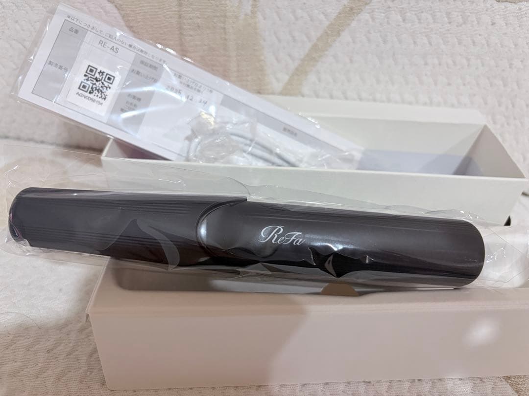 12/24購入　新品　ReFa FINGER IRON ST ブラック