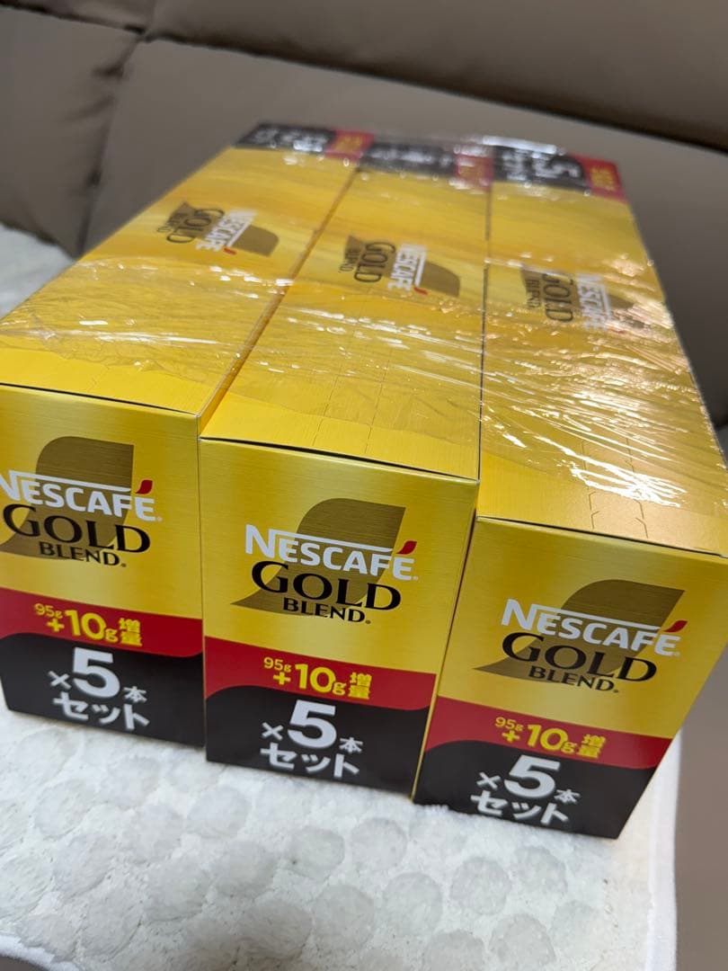 ネスレ ゴールドブレンド エコ&システム 5パック3箱