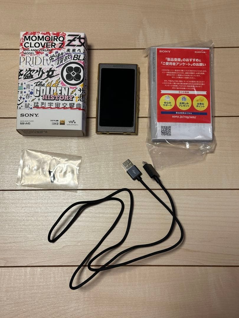 ももいろクローバーZ 10周年記念SONY ウォークマン NW-A45