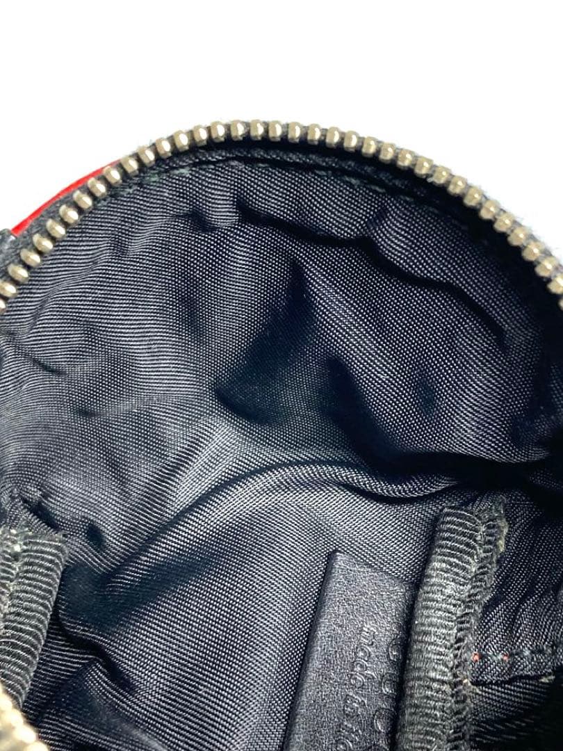 良品　 グッチ　グッチシマ　レザー　てんとう虫　ケース　ミニポーチ