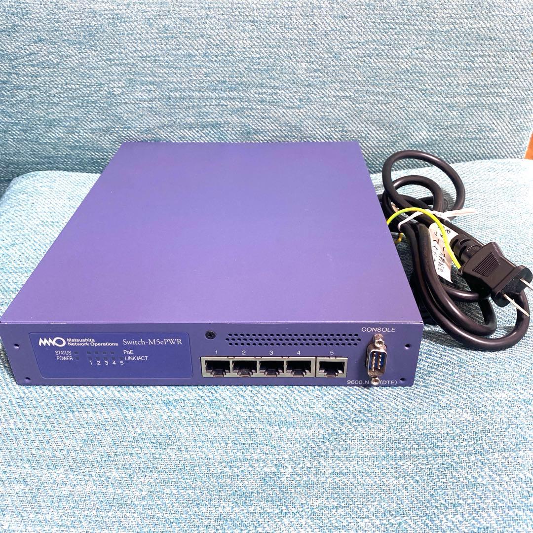 パナソニック Panasonic Switch-M5ePWR MN27059