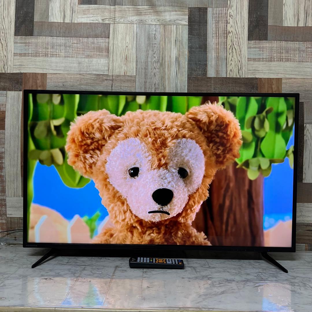 即日受渡❣️全国送料込I-O DATA 4K43型液晶モニタースピーカーリモコン付