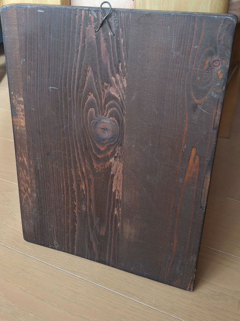 アンティーク　イタリア製　手描き木製　帆船　クイーン1817