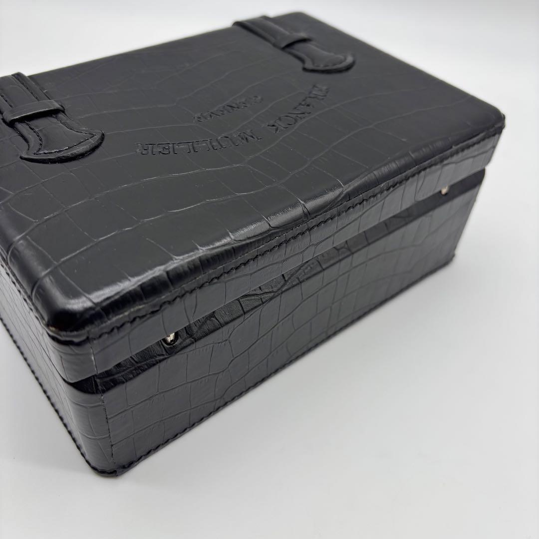 未使用品✨フランクミュラー クロコダイル レザー ベルト 16mm 3点セット