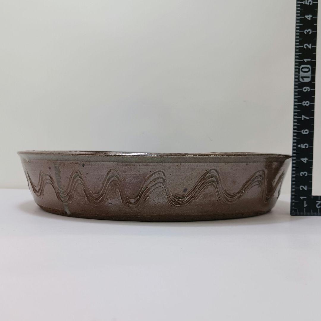 専用Y2846-3 茶道具 須恵窯 徳沢守俊 鉢 建水 直径22㎝ 共箱　て