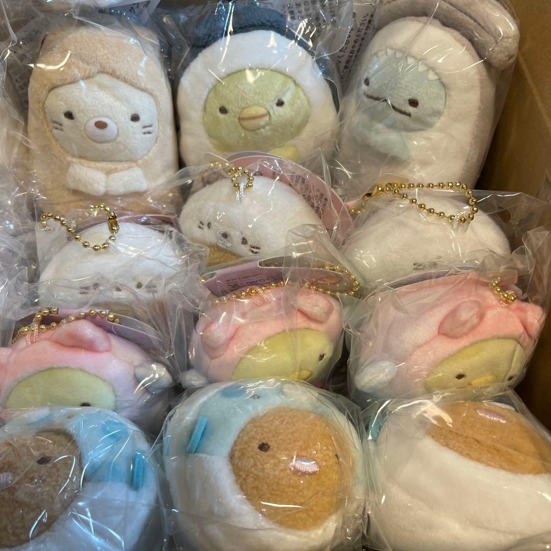 値下げ⭐︎すみっコぐらし 水族館限定 ぶらさげぬいぐるみ てのり 映画 セット