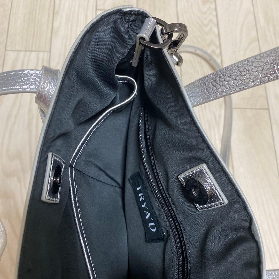 【TRIAD】シルバー バッグ レディース