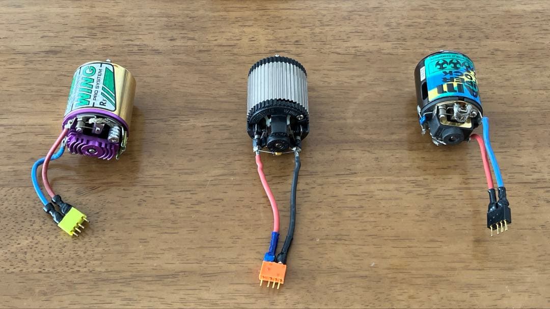 ラジコンモーター タミヤ、ヨコモ、CAM 3個