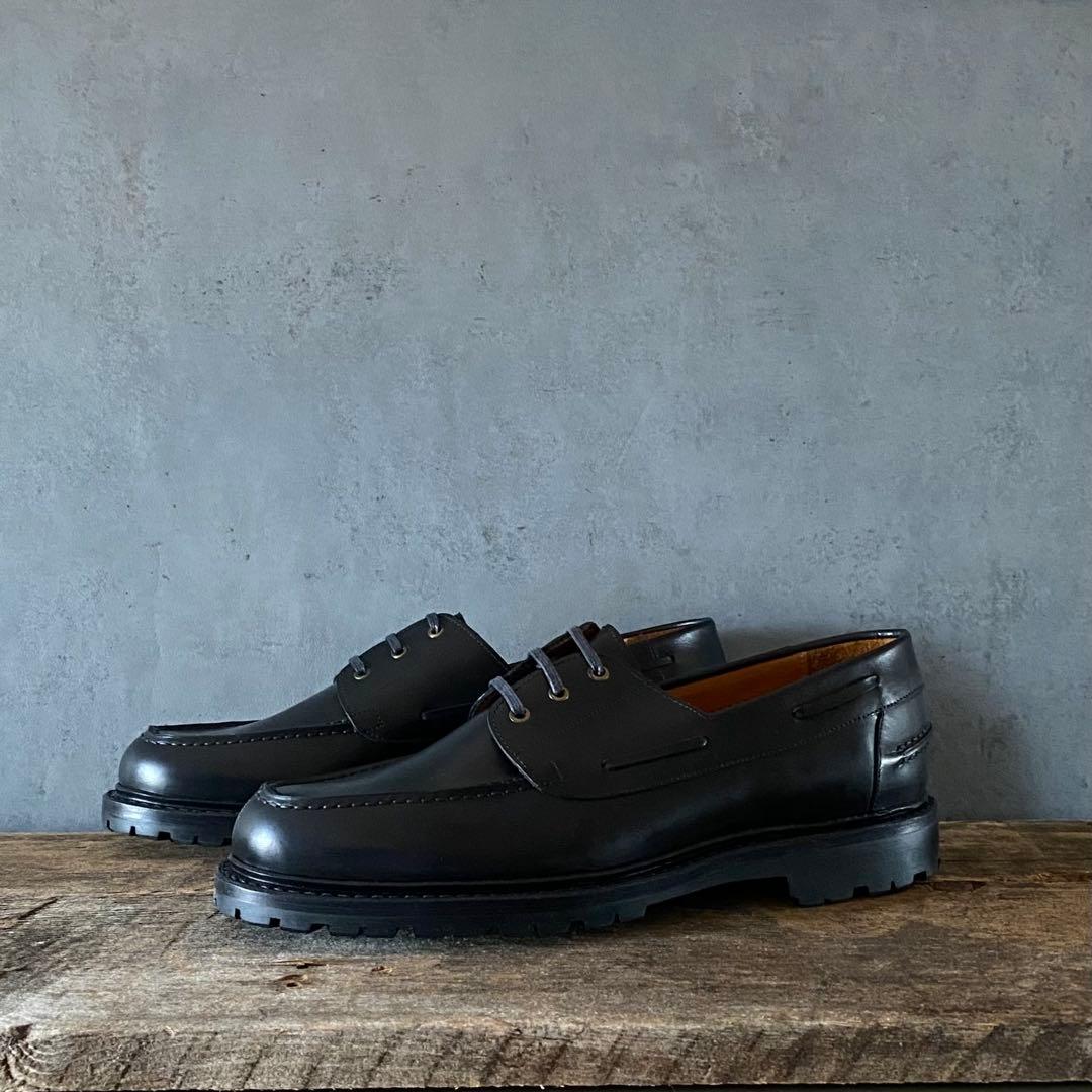 JS④ JALAN SRIWIJAYA ジャランスリワヤ デッキ レザーシューズ