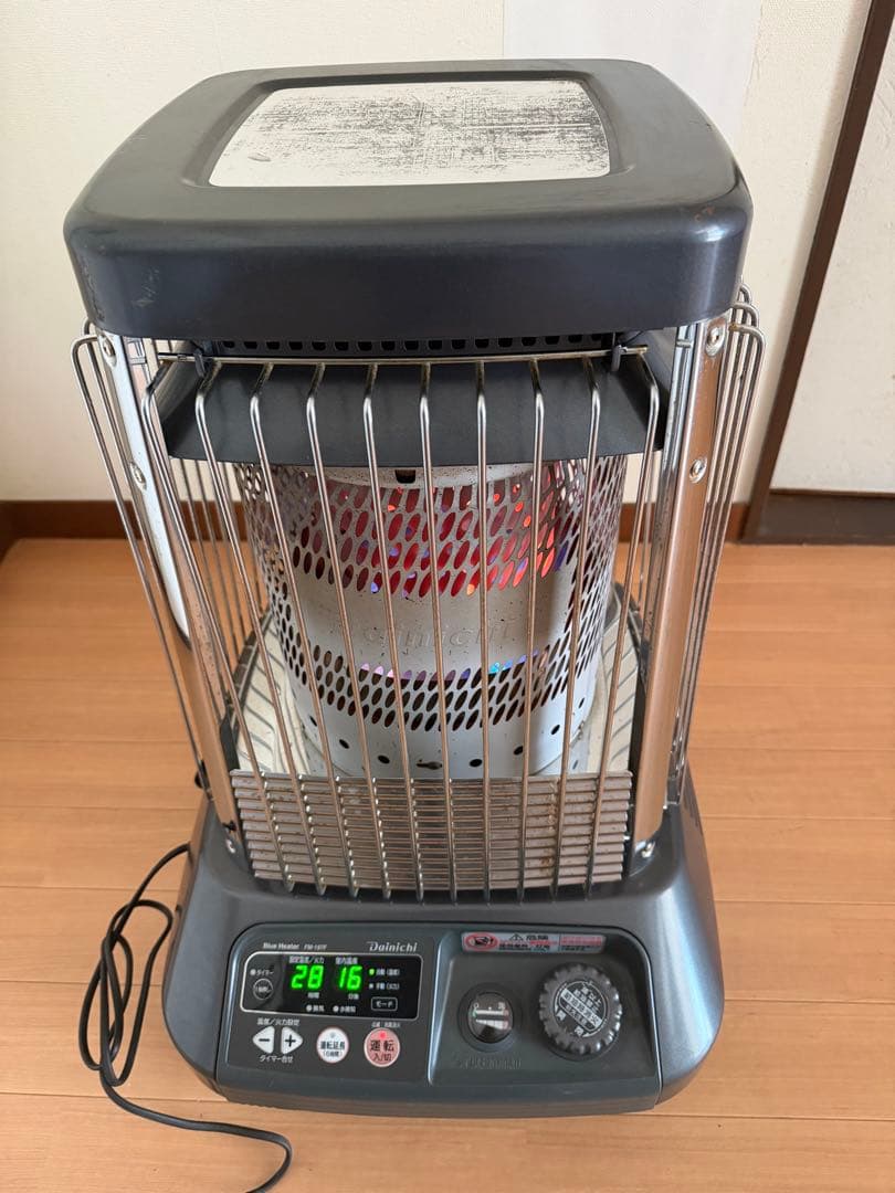 Dainichi FM-197F 電気ストーブ タイマー付き