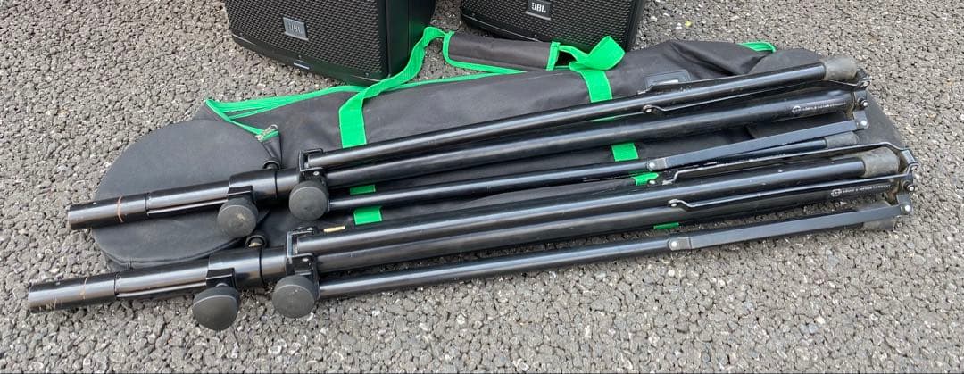 K&M スピーカースタンド 2本セット ケース付き！