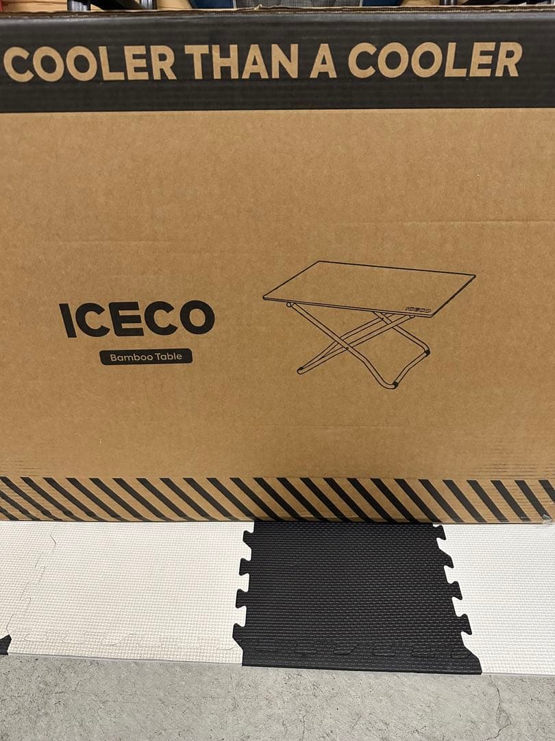 ICECO バンブーテーブル 580×780×430mm