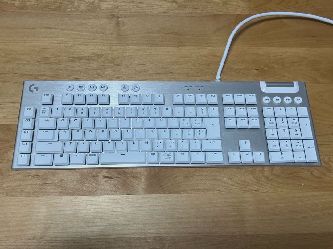 Logicool G ゲーミングキーボード G813-TCWH 有線