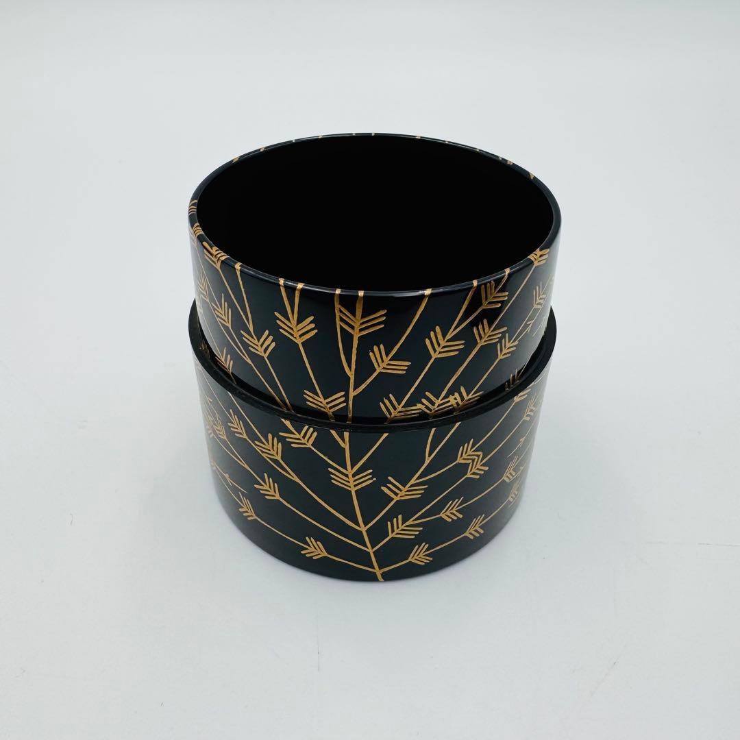 【一成　作　目張柳蒔絵　中次　棗　茶道具】骨董　アンティーク　インテリア