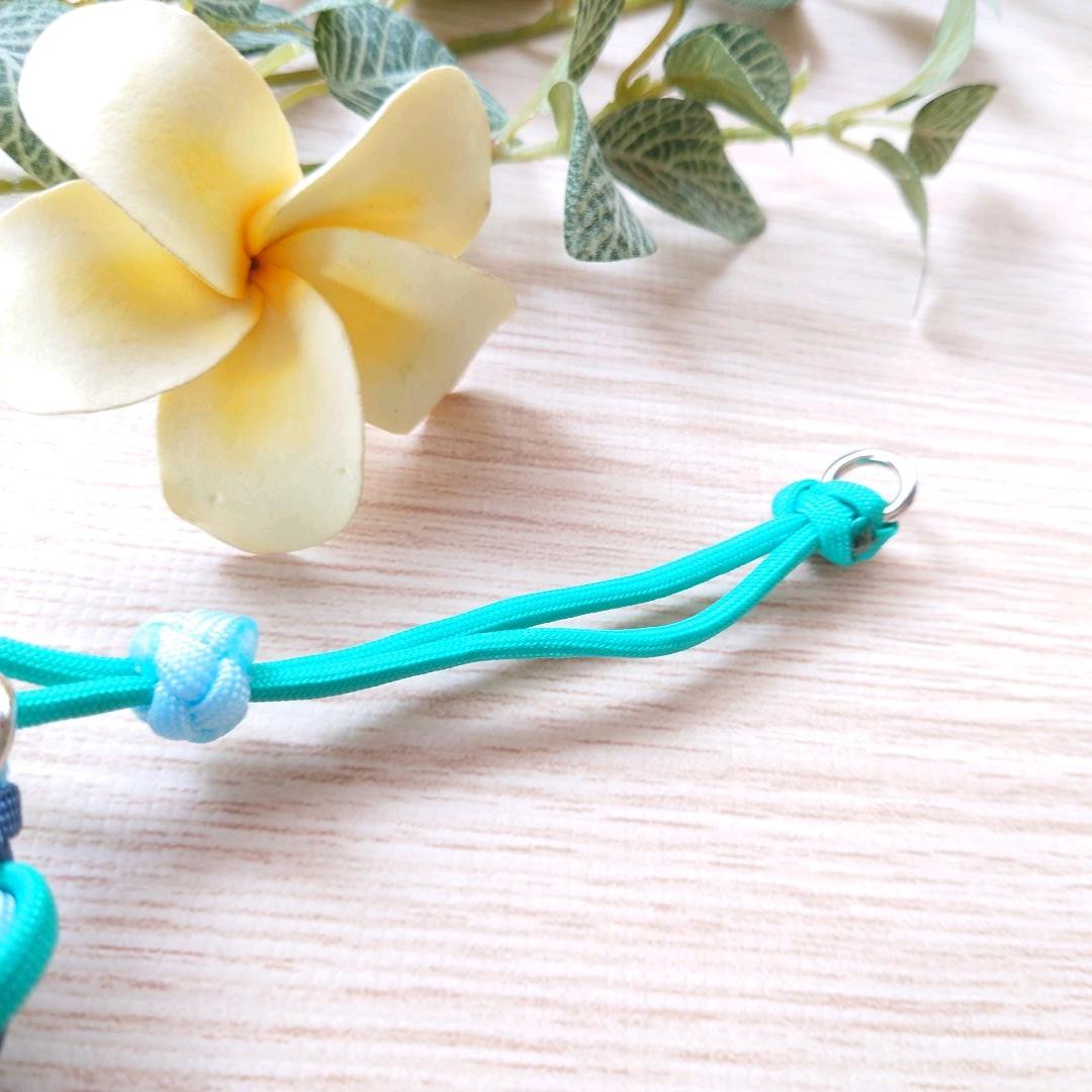 パラコード首輪　ハーフチョーク　3色太め　№056