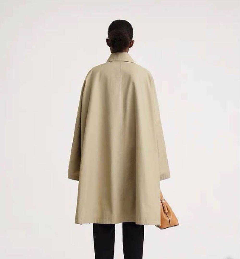 人気新作　Toteme トーテム カーキ色チェスターコート