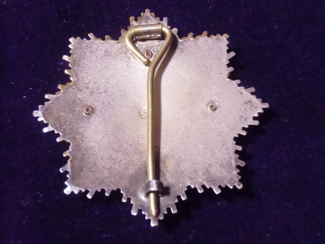 ＢＷドイツ軍/連邦軍＊１９５７制定ドイツ十字章＊金章（実物/破損品）