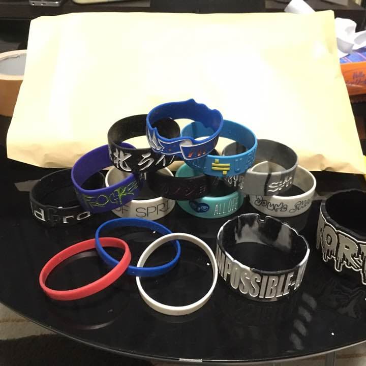 【一斉処分】バンドグッズ、ラバーバンド