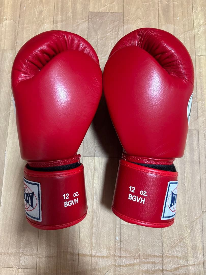 WINDY ボクシンググローブ 12 oz BGVH レッド