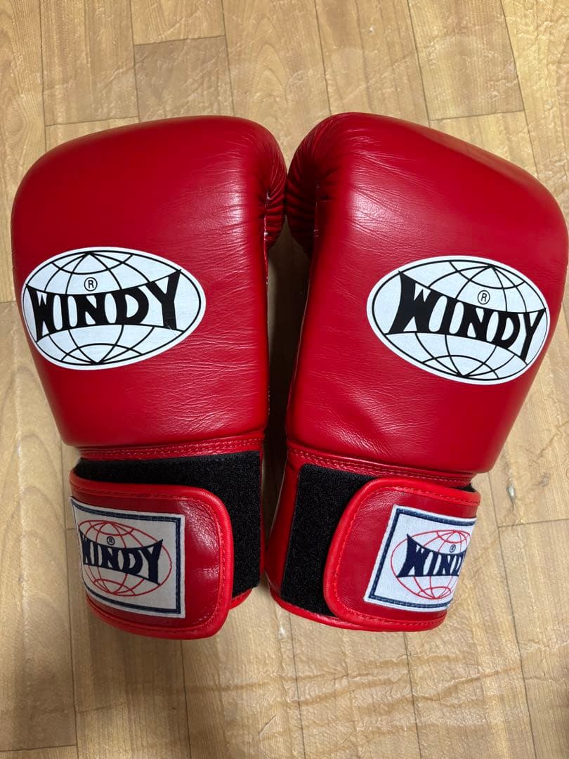 WINDY ボクシンググローブ 12 oz BGVH レッド