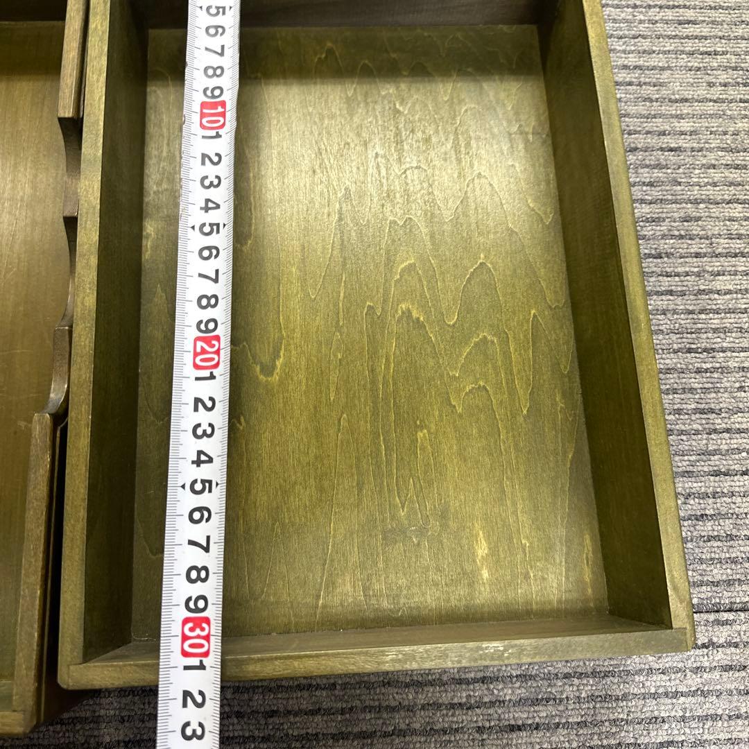 鎌倉彫，烏城彫，植物彫刻の漆器文箱