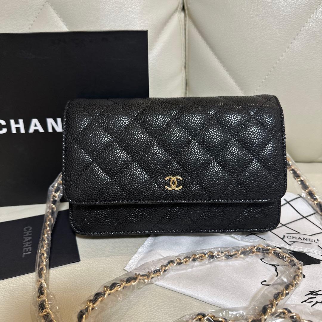 CHANEL ブラック　ショルダーバッグ　新品未使用　ノベルティ　24時間以内配
