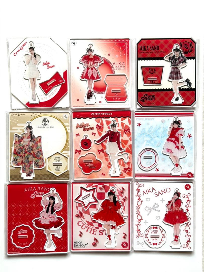 CUTIESTREET 佐野愛花 アクリルスタンドセット