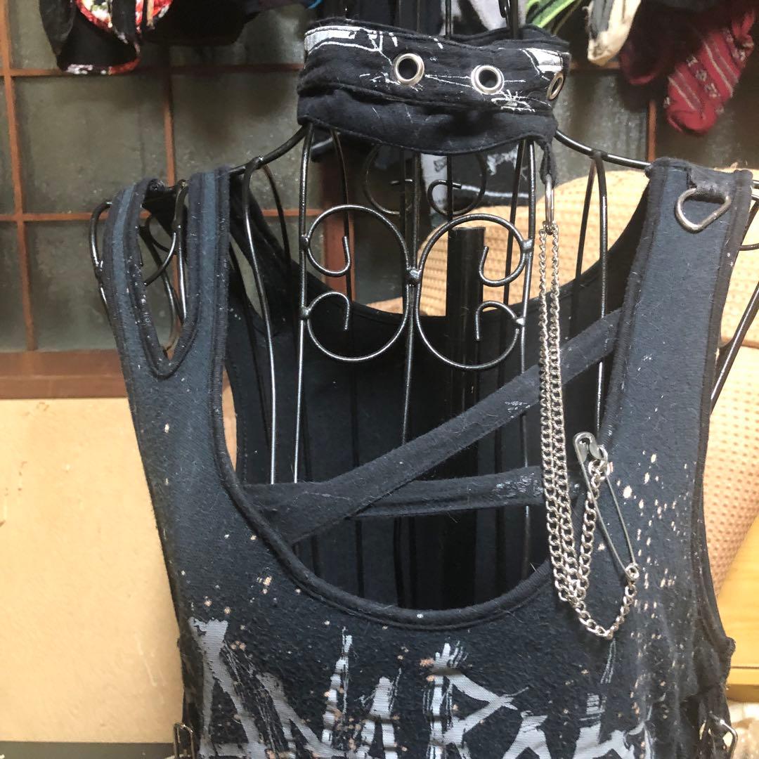 h.ANARCHY アームカバー付きノースリー