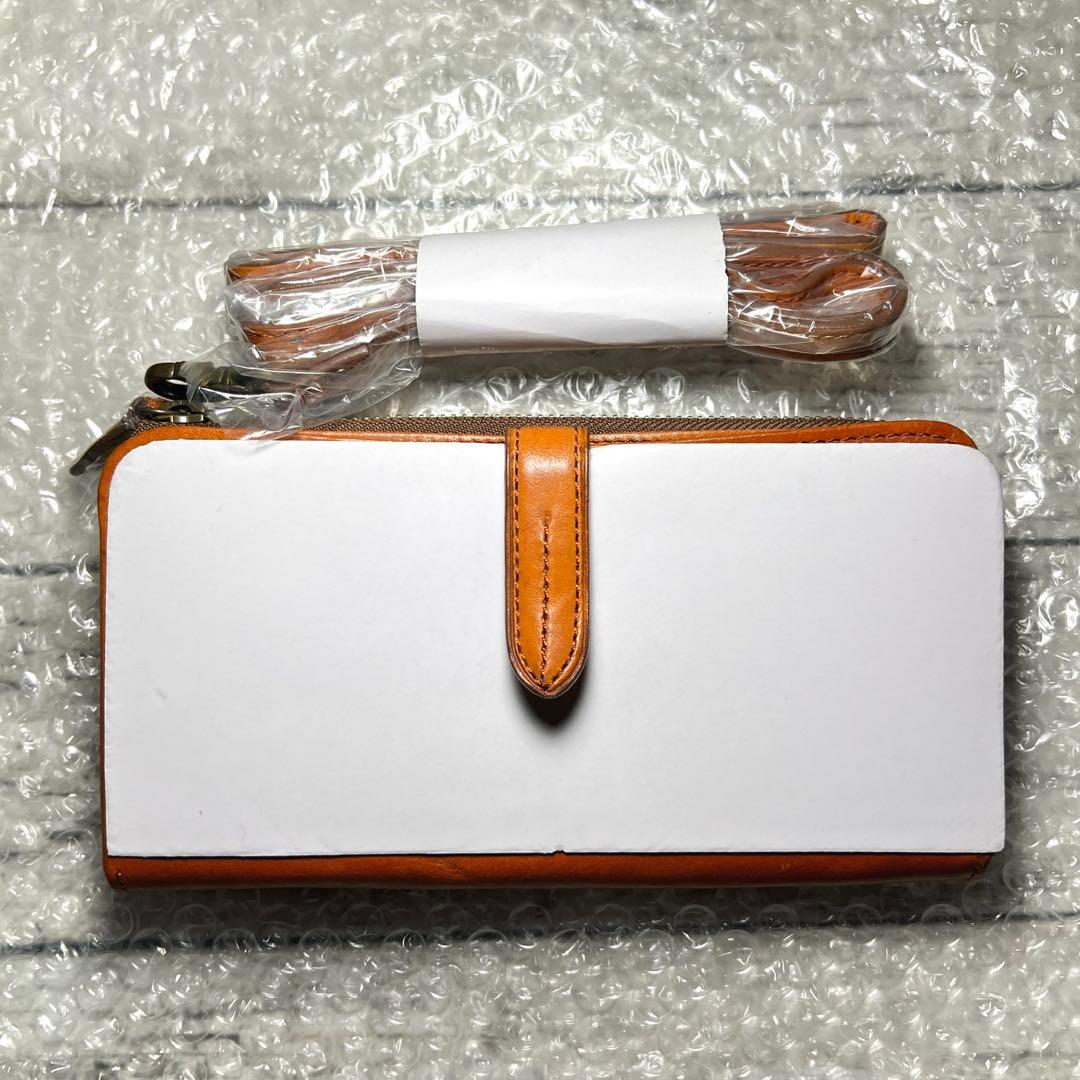 新品未使用✨Dakota ダコタ カロライナお財布ショルダーバッグ本革ウォレット