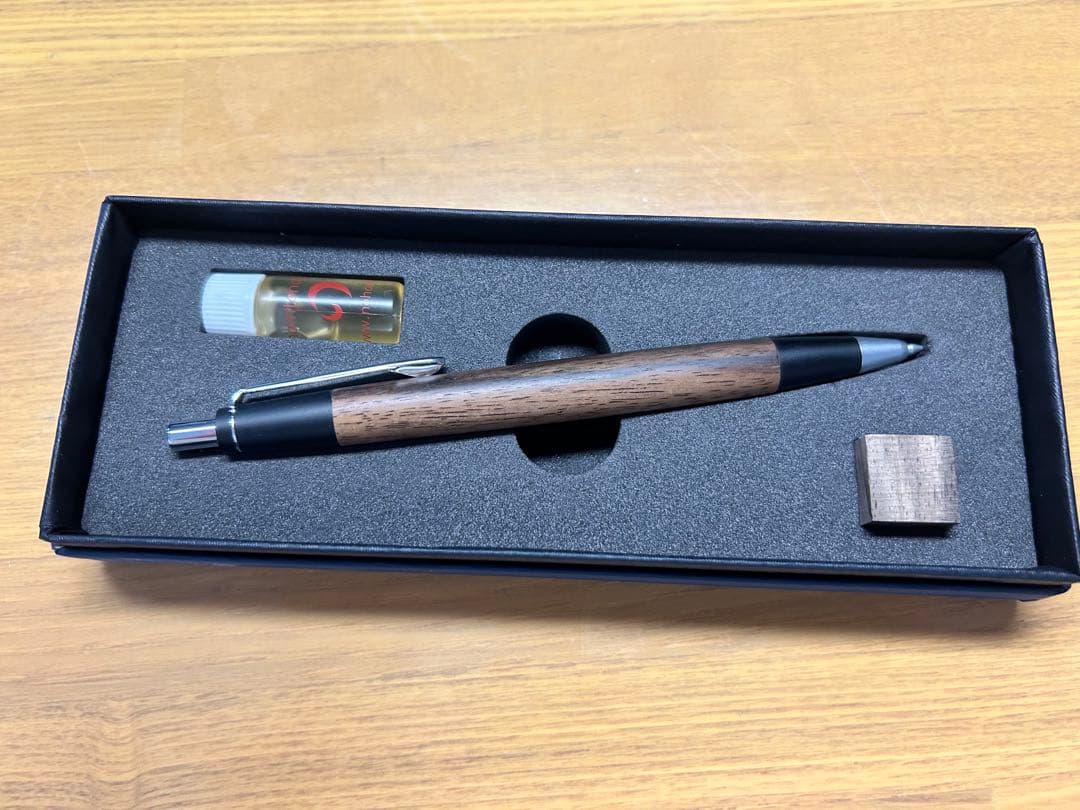 野原工芸 旧型 黒柿 シャープペンシル