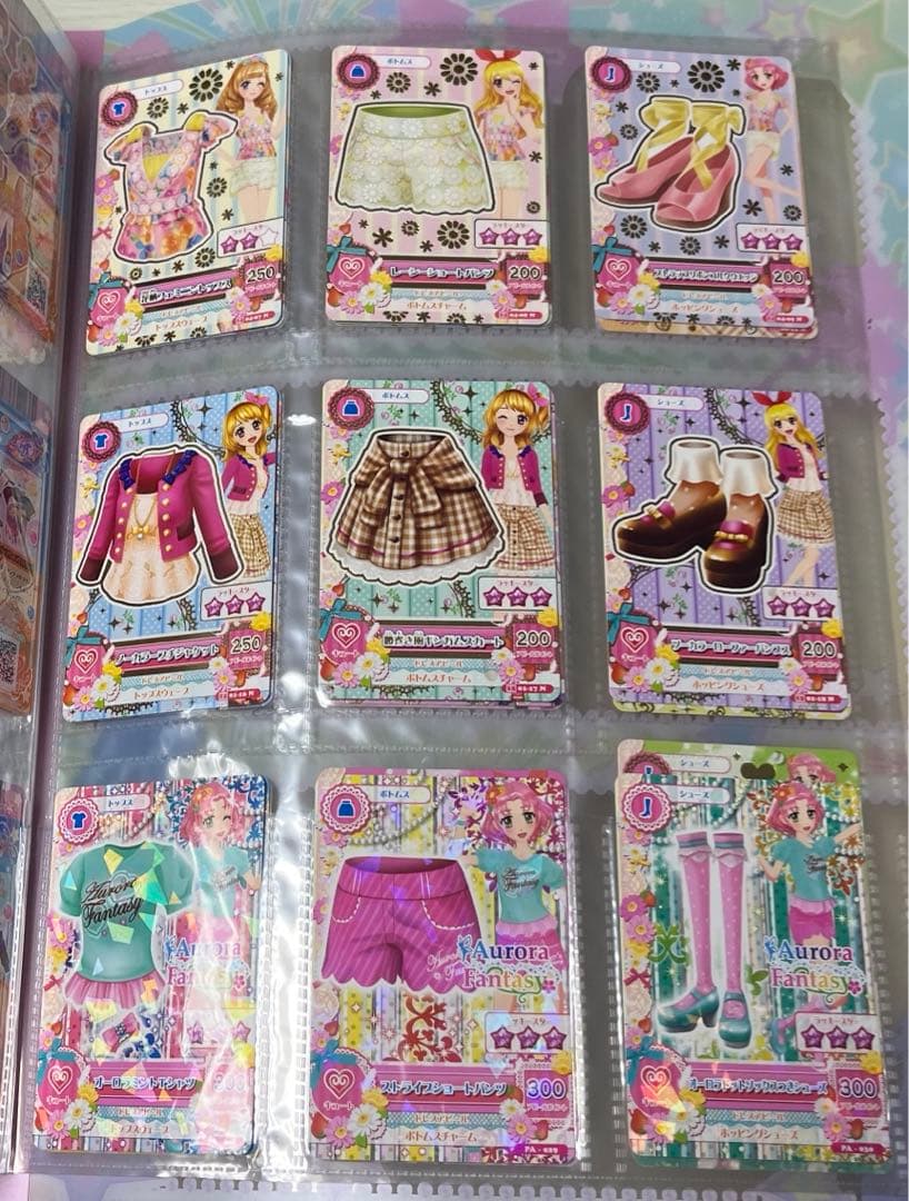 アイカツカード　ファイル　一番くじ　A賞